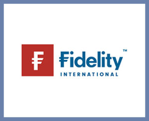 Logo de Fidelity International, Partenaire de notre groupe Hubsys